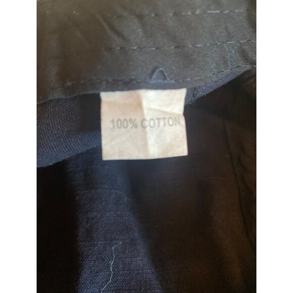 Distressed Denim Blue Newsboy Cabbie Adjustable Cap Hat - Picture 5 of 6